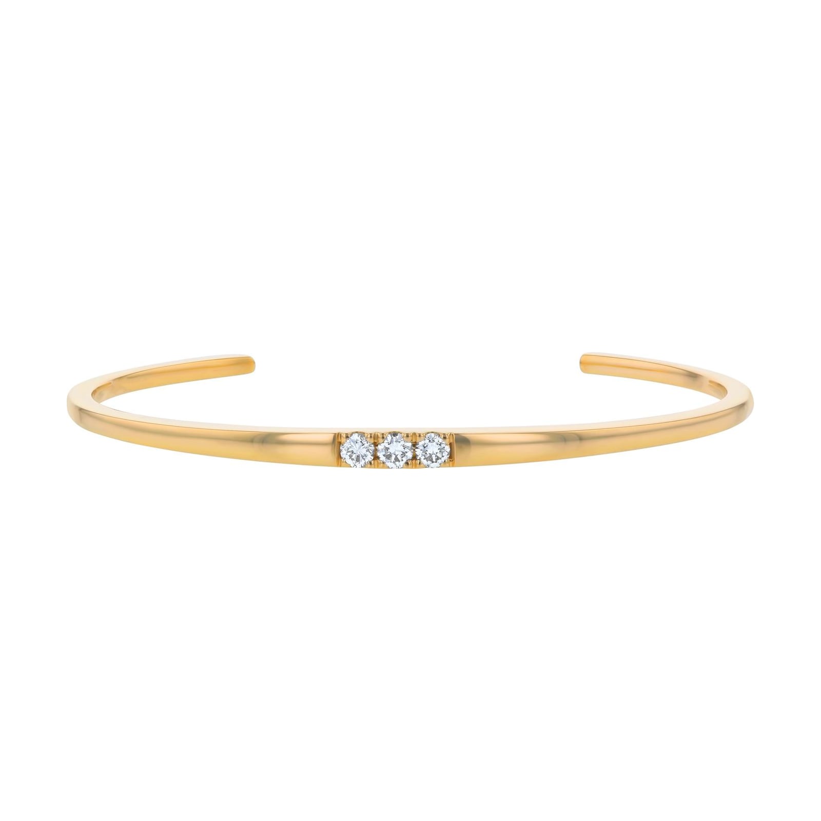 Custom diamond bracelet, detail view